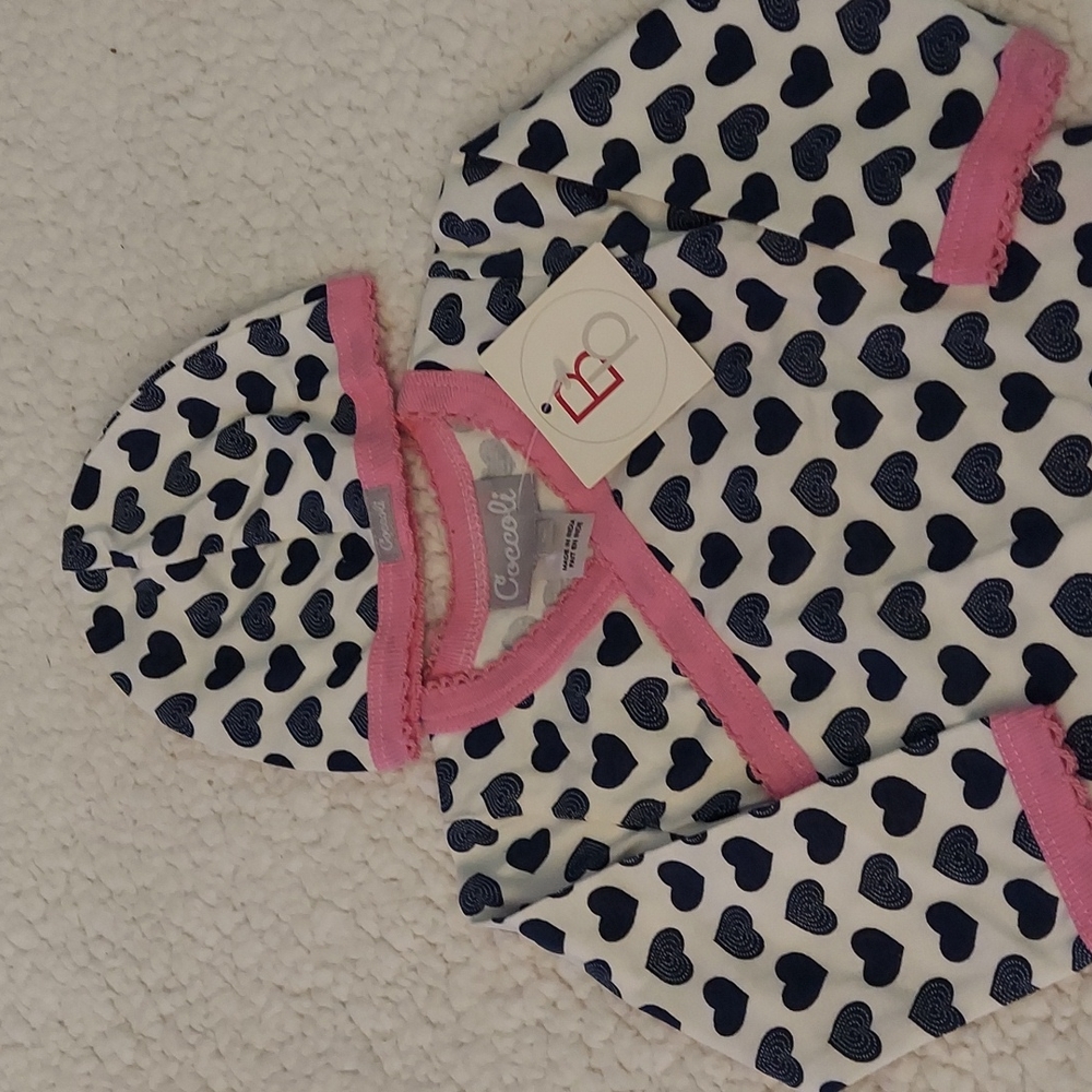 Coccoli 3 pc baby outfit with hat